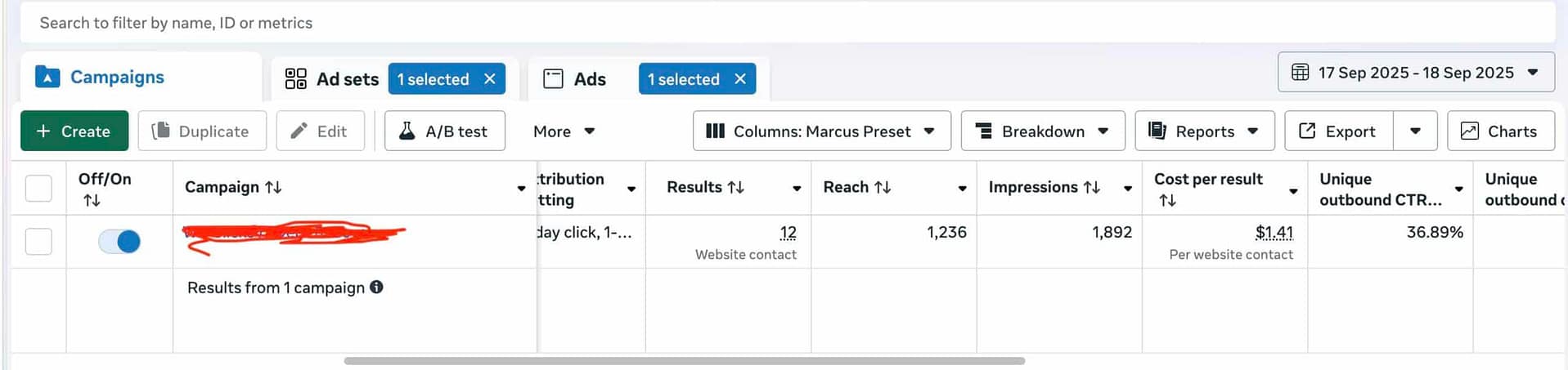 The Results of a Facebook Campaign for a Law Firm in Singapore